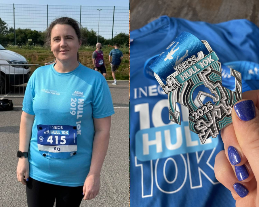 Running for Rescue Dogs: Kerry Takes on the Hull 10K